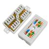 Распределительная коробка Cat6 RJ45 Сращиватели Разъемы Неэкранированная Набивная Тип Муфта для Аксессуары для Ethernet-кабеля Cat6