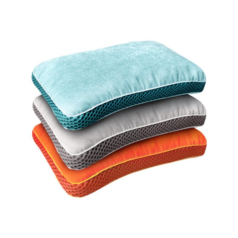 Herbal Neck Support Pillow - Washable, Multicolor, Traditional Chinese Medicine for Cervical Spine and Sleep Health