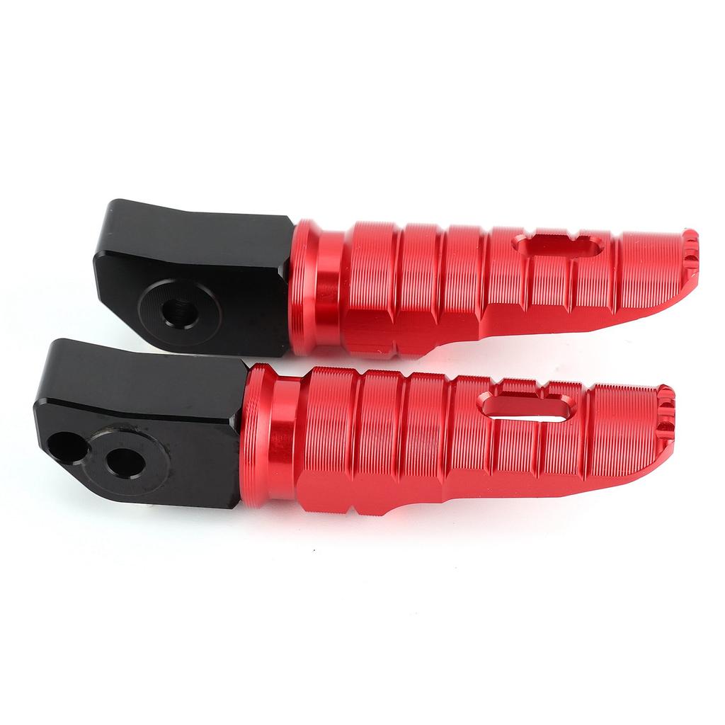 Подножки задние мотоциклетные Компонент управления Увеличенное основание Подходят для Honda CB125R   CB250R   CB300R   CBR250RRКрасный