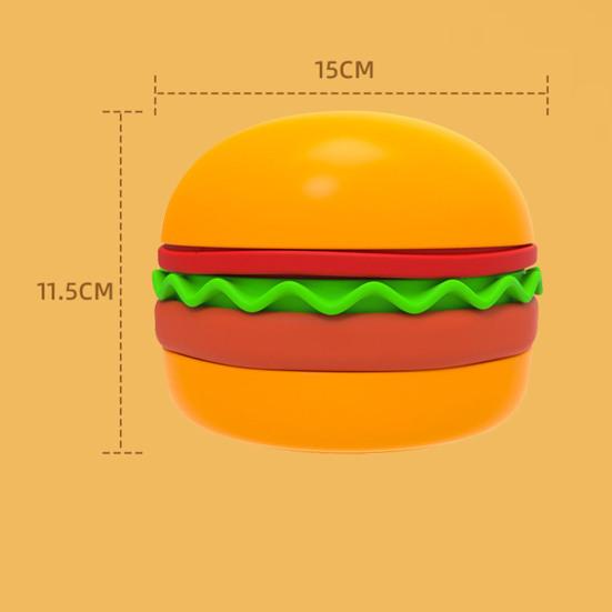 Миска для домашних животных в форме гамбургера, набор из 5 мисок для кормления домашних животных, набор столовых приборов ручной работы для кошек и собак