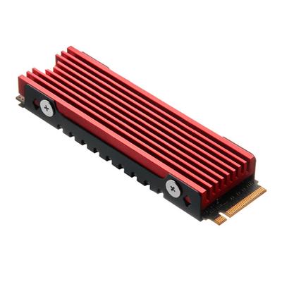 M.2 2280 SSD радиатор охладитель M2 NVME NGFF SSD твердотельный накопитель радиатор алюминиевый радиатор с силиконовой термопрокладкой для ПК PS5