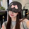 Шляпа женская милая крутая бантовая берет женская литературная ковбойская шляпа вперед японская ретро-шляпа Bud