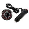 Car Dashboard Clock Universal Quartz Luminous Clock Glass Mirror Car Stick-on Clock Watch Automotive Accessories