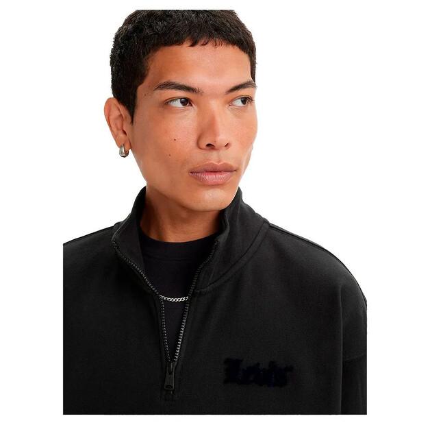 Levi's® Relaxed Graphic 1/4 Zip Pouch свитшот