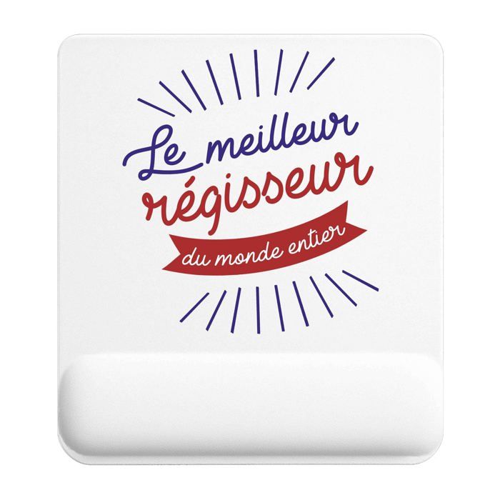 Tapis de souris - PLANETEE - Régisseur Meilleur Monde - 22x18 cm - 3 mm - Multicolore