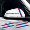 2pcs Car Rearview Mirror 3D Stickers Automobile Decoration for X1 X3 X4 X5 X6 X7 E46 E90 F20 E60 E39 F10 Auto Accessories