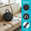 Cylindrical Travel Neck Pillow Bag 600D Oxford Cloth Pillow Hanging Pouch  Camping Trip