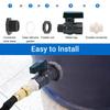 With Bulkhead Fitting Adapter PVC Rain Barrel Diverter Kit 3/4 Inch Rain Barrel Valve Rain Barrel Spigot Kit
