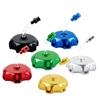High Performance CNC Aluminum Gas Fuel Tank With Cap Cover Breather Vent Valve Inline Pipe For 49mm Dirt Pit Bike Petrol Tank