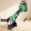 8100rpm 20V Brushless Cordless Angle Grinder Industrial DIY Tool Battery Powered with Grinding Wheel