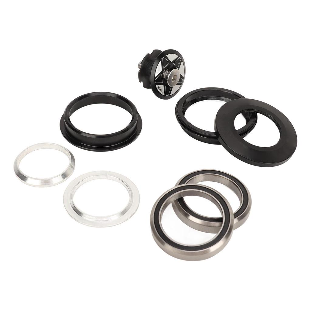 Bike Headset 44mm Aluminium Alloy Sealing Double Bearing Straight Steerer Front Fork Recessed Bike