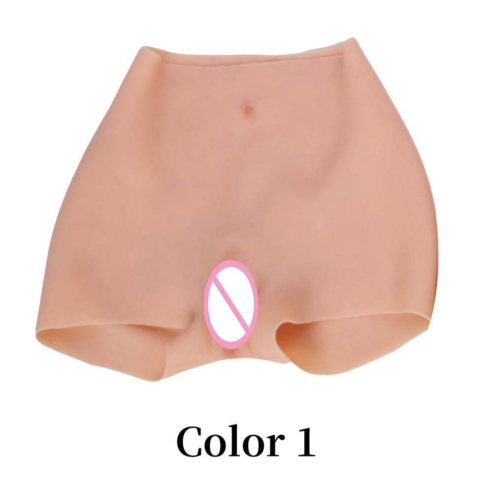 Silicone Realistic Fake Vagina Pants Cosplay Underwear Crossdressing Drag Queen Women Panties Crossdresser Transgender Gay