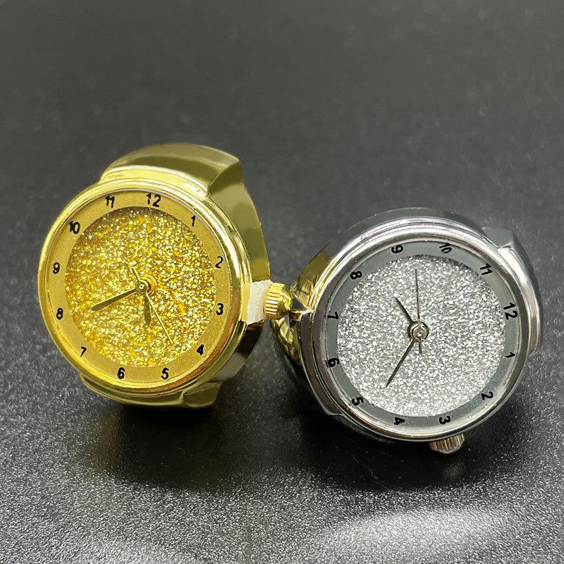 Модные римские кольца, винтажные часы, кольцо на палец, новинка, кольца для часов с круглым циферблатом, ювелирное изделие, подарок для женщин и мужчин, кольцо для пары