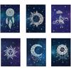 Doodle Set Of 12 Thank You Blank Notecards With Envelopes | 3 X 4.25 Inch Mini Greeting Cards For All Occasion