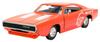 Jada Toys BIGTIME MUSCLE 1968 Dodge Charger Finished Product 1/24 Orange/Graphics