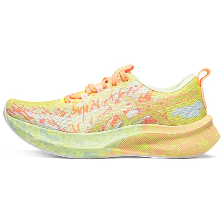 Asics Кроссовки женские Gel Noosa Tri 16 Cool Matcha Marbled зеленые, желто-зеленые 1012B675-750