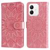 For Honor X60i 5G Case Sunflower Imprint Leather Wallet Phone Cover