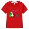Garden of Banban Game T Shirt Kids 100%Cotton Boy Girl Summer Short-Sleeved T-shirts Girls Clothes T Shirt for Kids Boy 10 Years Anime Cartoon T-shirt
