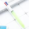 4-цветная ручка Креативные цветные выдвижные шариковые ручки Многофункциональная ручка для письма маркером Канцелярские товары