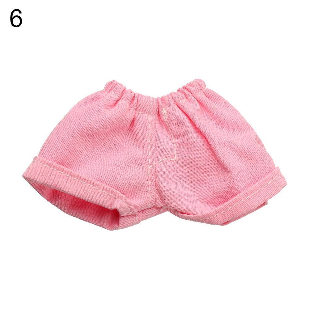 Dolls Trousers Doll Pants Shorts Casual Wears T-shirt Doll Clothes Accessories Doll Jeans Trousers