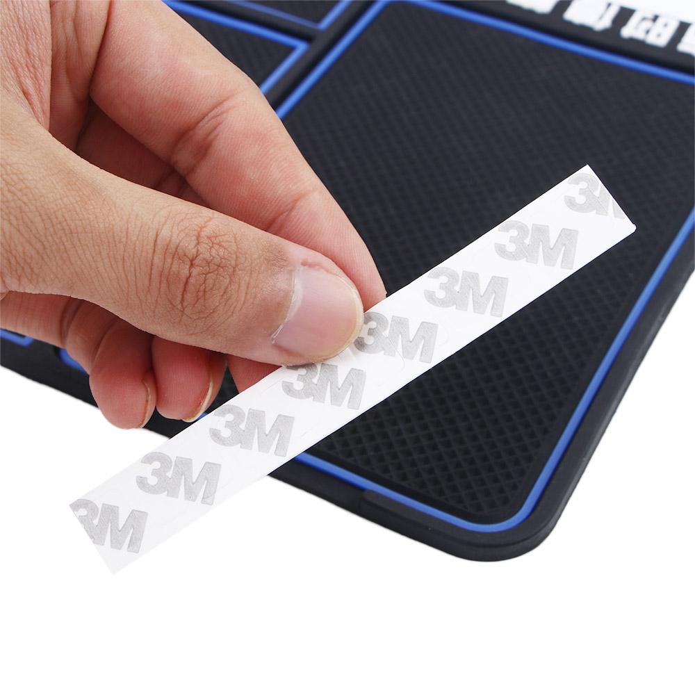 Коврик для салона автомобиля, противоскользящий, для парковки автомобиля, номерной знак, нескользящий коврик для телефона, держатель для телефона, липкий