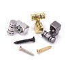 2Pcs Roller String Retainers Mounting Tree Guide For Electric Guitar Silver