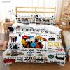 Frie Tv Funny Anime Casal All Season Duvet Cover Comforter Beding Sets Soft Quilt Cover And Pillowcases Single/Double/Queen/King