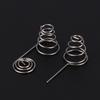 5Pcs/set AAA AA Battery Positive Negative Coil Springs Contact Plate Nickel Wire Spring For DIY Electronic Accessories