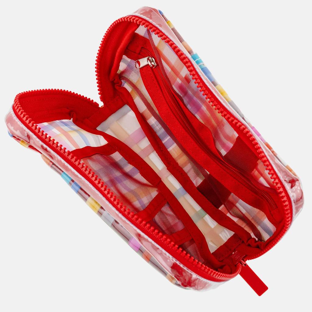 Hobonichi Small Drawer Pouch Transparent Check