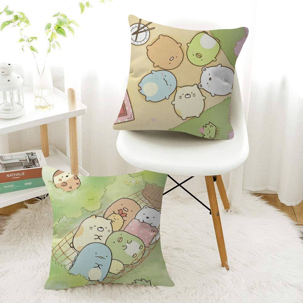 Cartoon Sumikko Gurashi Cool Cushion Cover 30X50 Polyester Sofa Cushions Decorative Throw Pillows Home Decoration Pillowcover