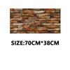5/10Pcs 70cmX38cm Foam 3d Three-dimensional Wall Stickers Self-adhesive Crashproof Flexible Packaging Decorative Waterproof Wall Paper