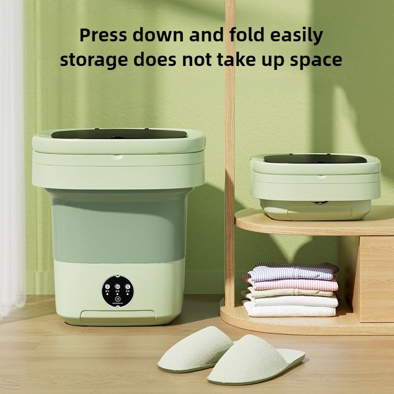 11 л Большая вместимость Полностью автоматическая Маленькая портативная Машина для стирки белья Интеграция элюции Складная электрическая стиральная машина