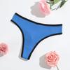 Thong Panties Girls Hip Lift Abdomen Threaded Thong Women'S Low Waist Breathable Pure Cotton T-Pants