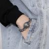 Kalen Винтажный Браслет Тигр Гравированный Браслет Мужские Ювелирные Изделия из Нержавеющей Стали Шарм Цепочка Панк Готика Уникальные Аксессуары Подарок