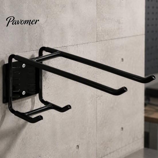 Garage Tool Organizer Rack U-Shaped Storage Utility Hook, Heavy Duty Carbon Steel Hanger, Wall Mount Racks Mounted Space Saving Holder for Extension