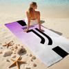 1pc Juventus Beach Towel, Comfortable and Thick, and Swimming/Bath/Picnic/Camping Towel, Suitable for Seaside Beaches