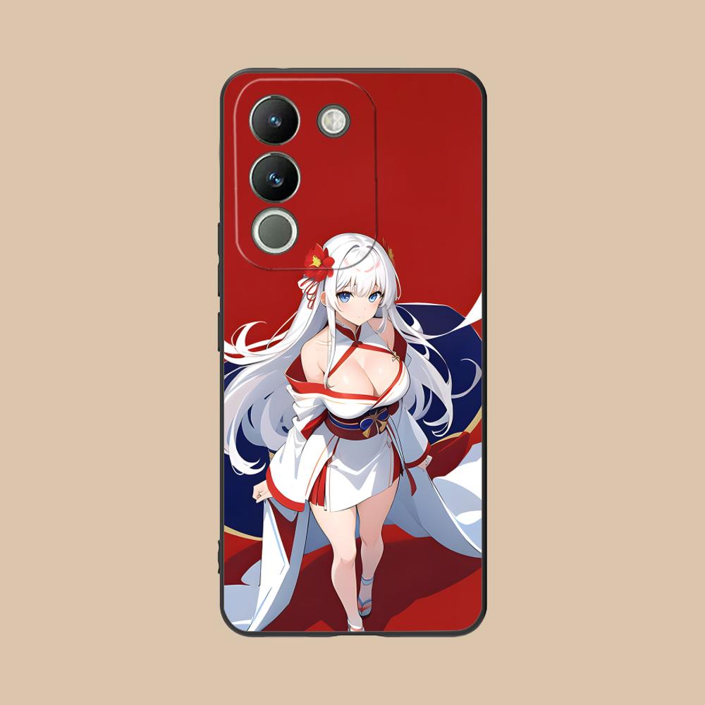 Чехол для телефона Azur Lane Shoukaku для VIVO Y77 76 75 74 73 72 58 56 55 51 50 38 36 Y19 Y18 Y03 Y01 5G Мягкий ТПУ Ударопрочный Чехол