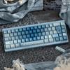 152 Key Blue Rose Keycaps PBT Dye Sub Cherry Profile Keycaps Fit Cherry Mx Switch Mechanical Keyboard 61/64/87/104/108