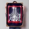 A-Atari Posters Classic Game Metal Signs Wall Decor Custom Tinplate Plaques for Gamers Gaming Room Decoration Art Mural Man Cave