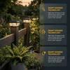 IP65 Waterproof Solar LED Post Cap Light LED Light Deck Lighting New Garden Lighting
