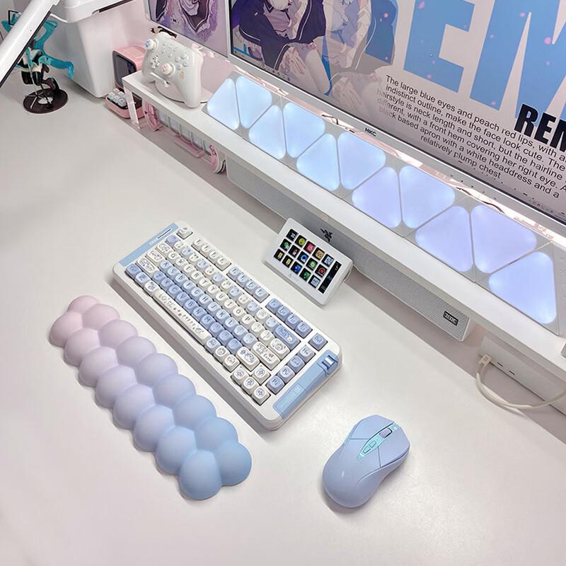 ShiXun Cream Puff Cloud Wrist Rest Set