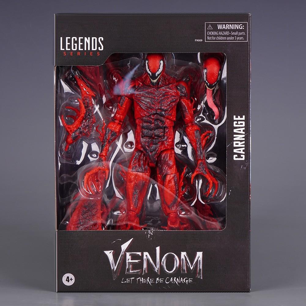 Фигурка Carnage Comics 8 дюймов ПВХ Коллекционная модель Для фанатов и коллекционеров