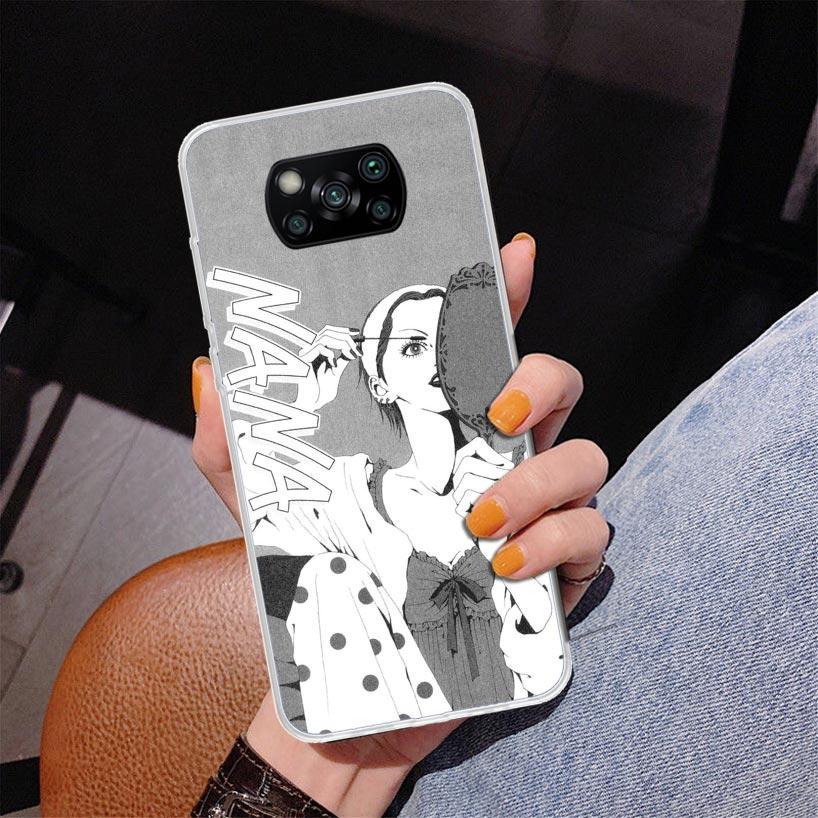 Чехол для телефона NaNa Osaki Anime для Xiaomi Poco X5 X6 X7 Pro X4 Gt F7 Ultra M8 M7 Redmi 15C 15 13C 13 12C 12 Уникальная обложка Coque Poco