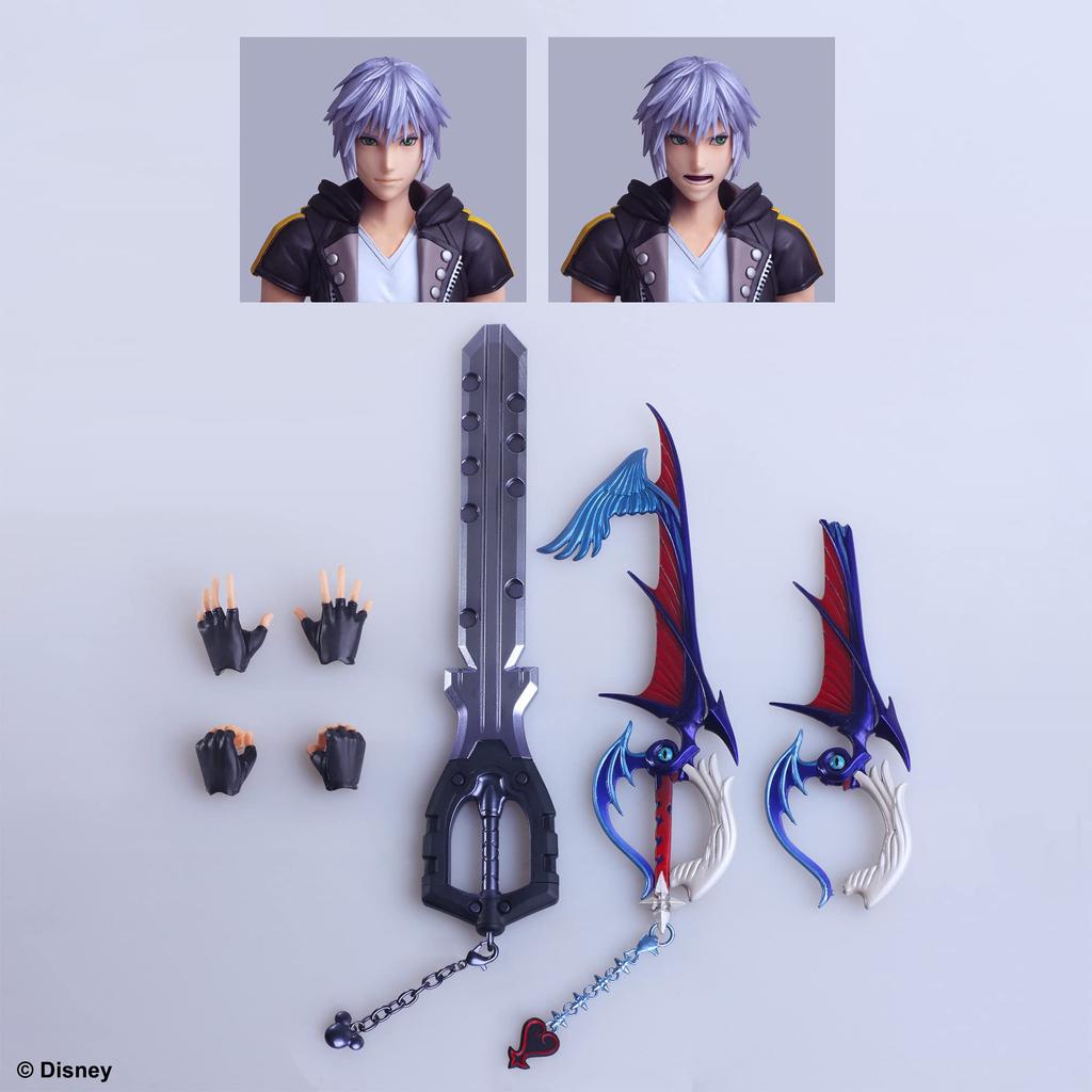 KINGDOM HEARTS III Riku Deluxe Action Figure Play Arts Kai PVC Painted Collectible