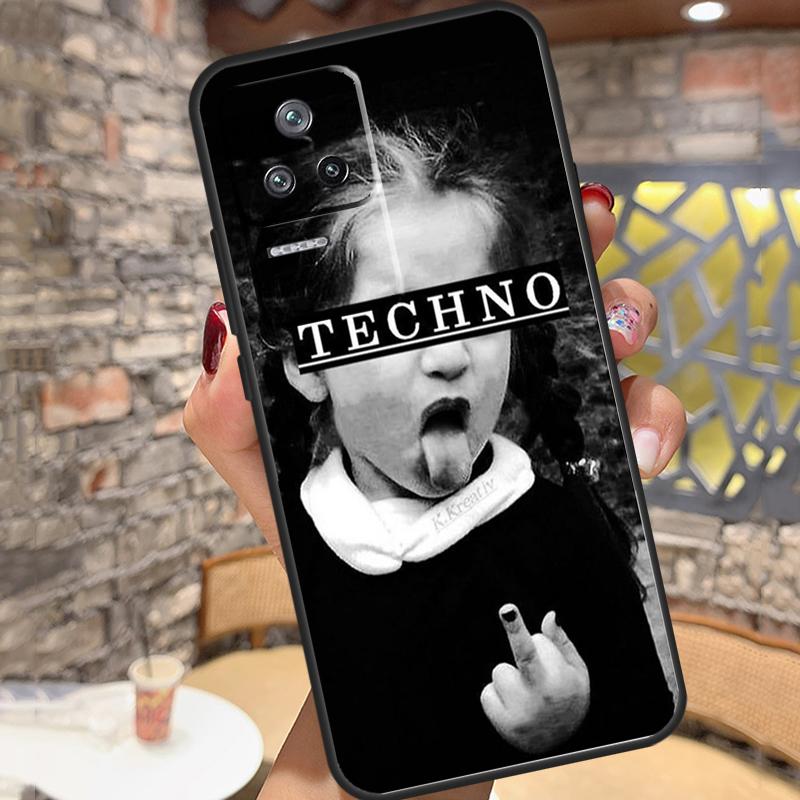 Чехол Techno Music для Xiaomi 14T Pro 13T 11T 12T 13 14 15 Ultra POCO X6 X7 Pro X3 X5 M6 F5 F6 Pro
