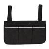 Wheelchair Bag Hanging Type Waterproof Canvas Buckle System Wheelchair Side Storage Pouch for