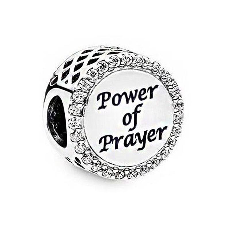 Новый Медный Бог Библия Религия Крест Священник Иисус Подвеска Бусина DIY Подходит к Оригинальному Браслету-Шарму Женские Украшения