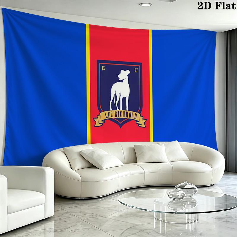 A.F.C. Richmond Wall Tapestry Aesthetic Wall Hanging Printed Fabric Blanket Decorative Tapestries for Bedroom Living Room Home Decor
