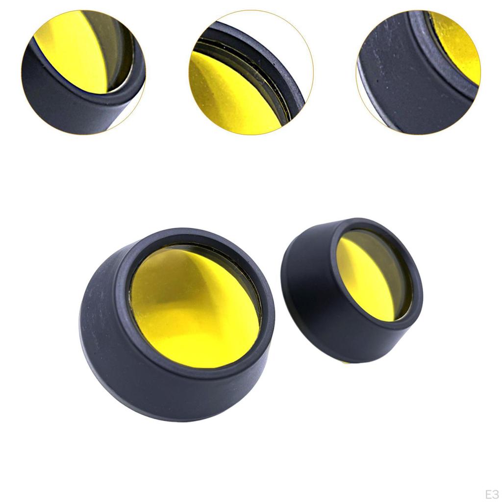 2 Pieces Motocycle Fog Colored Indicator Cover Foglight