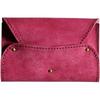 Made In Italian Leather Business Card Large for Men and MARGOT SILVA Mystic [AURAMU] Japan, Holder, Capacity, Women,